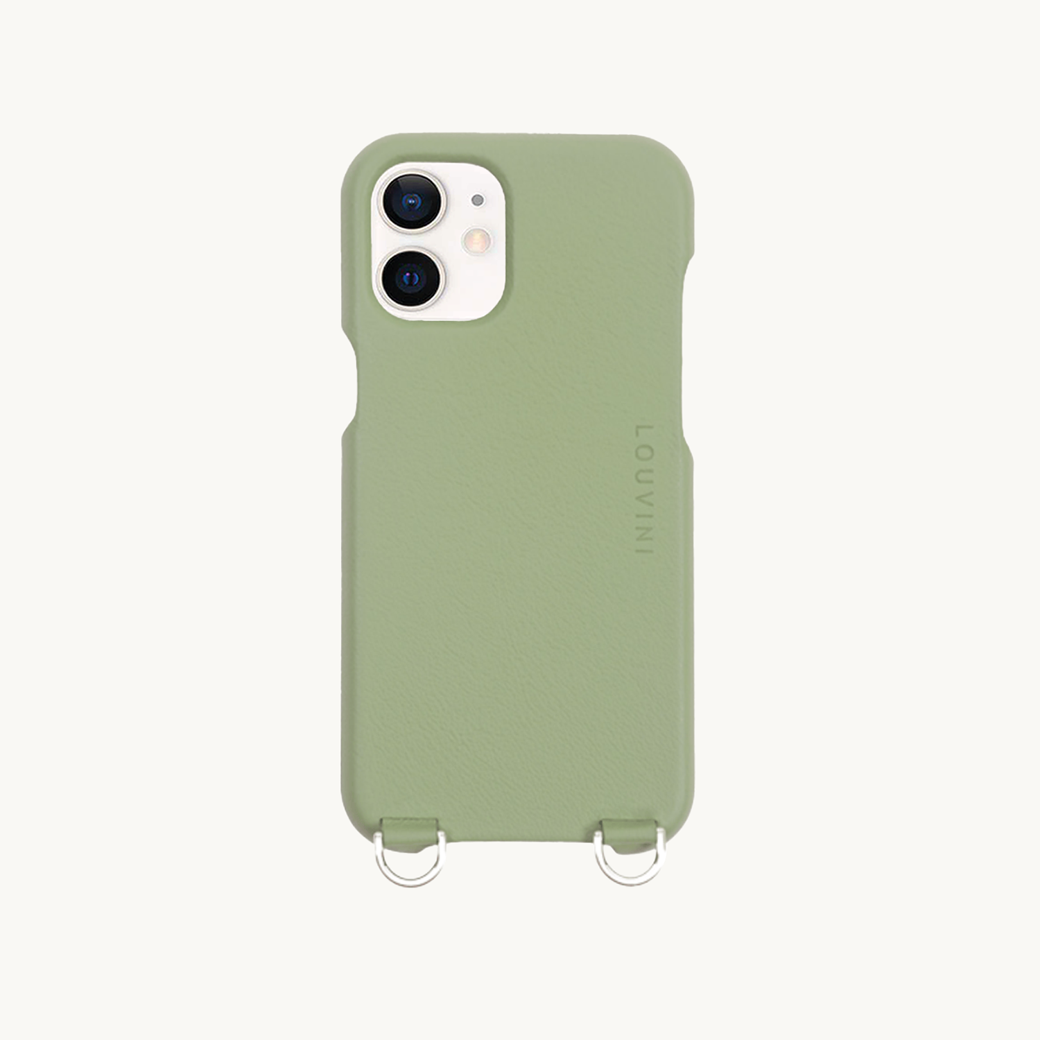 Coque iPhone cuir PETIT LOU (iPhone 12 & 13 Mini)