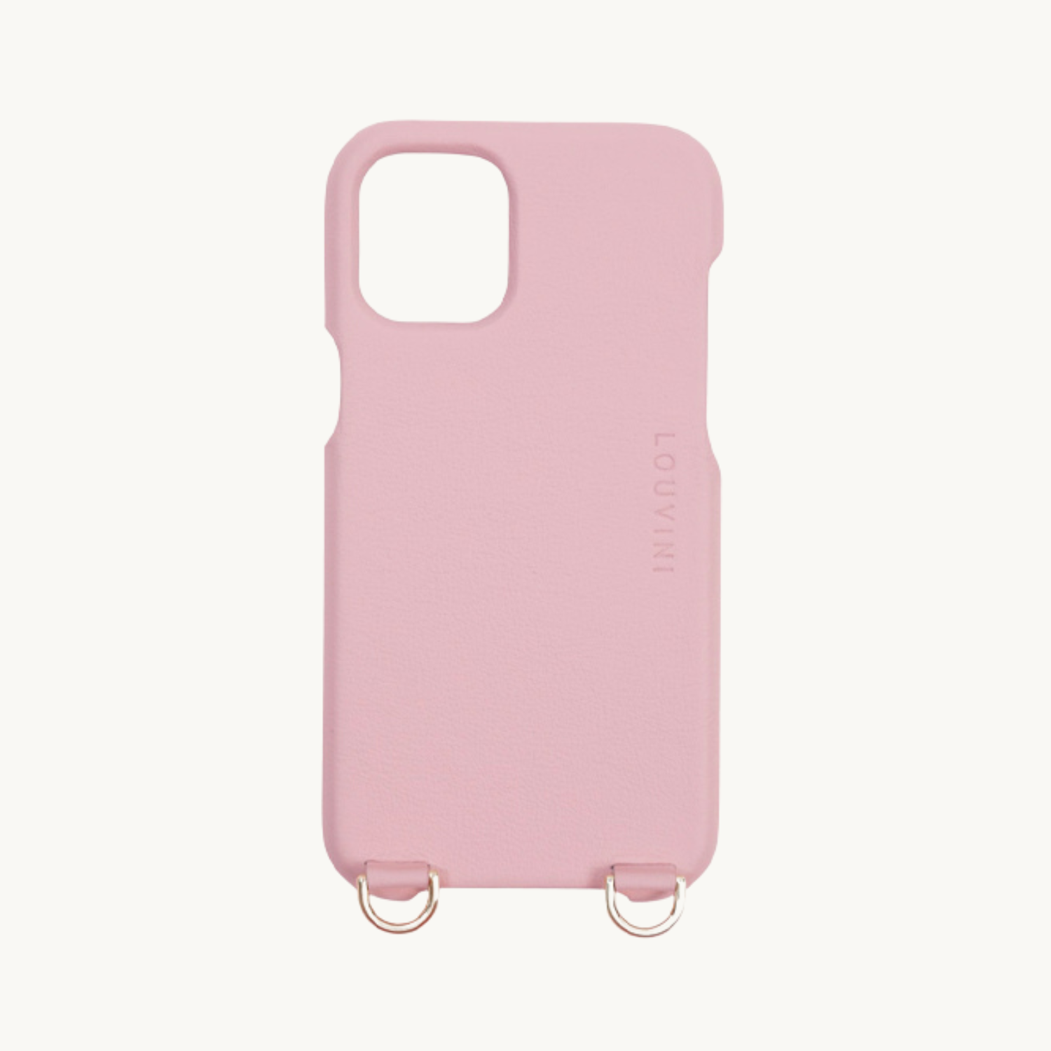 coque en cuir iphone personnalisable rose poudre