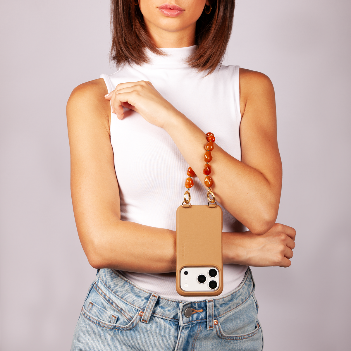 Bracelet PETIT ROMY - Caramel