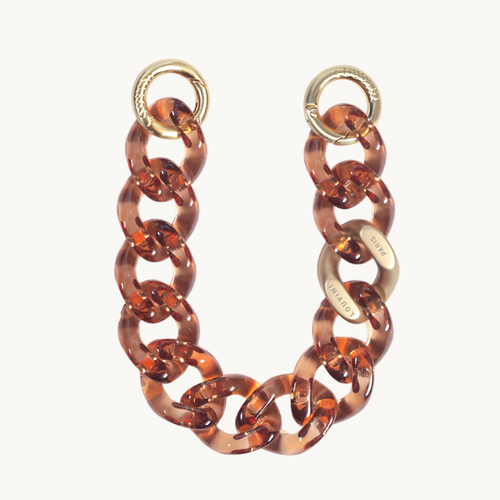 Bracelet de téléphone en résine ambre