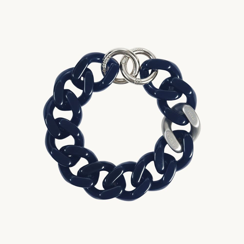 Bracelet PETIT ZOE Argenté - Marine