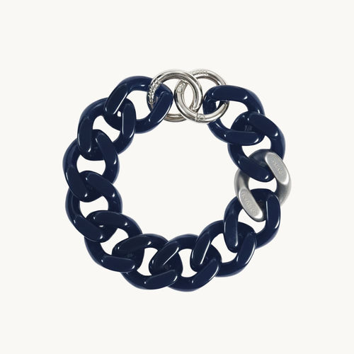 Bracelet PETIT ZOE Argenté - Marine