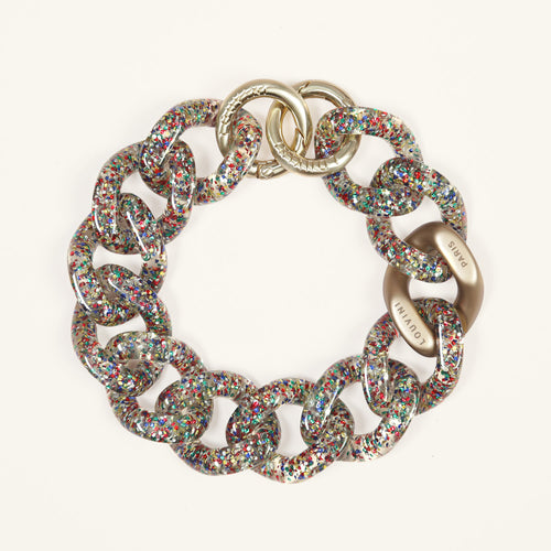 Bracelet de téléphone en résine paillette
