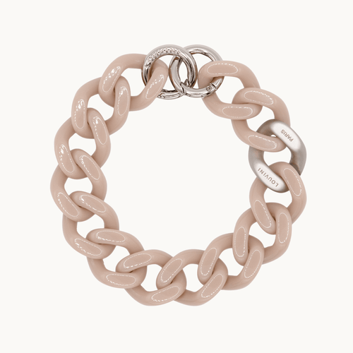 Bracelet de téléphone en résine taupe