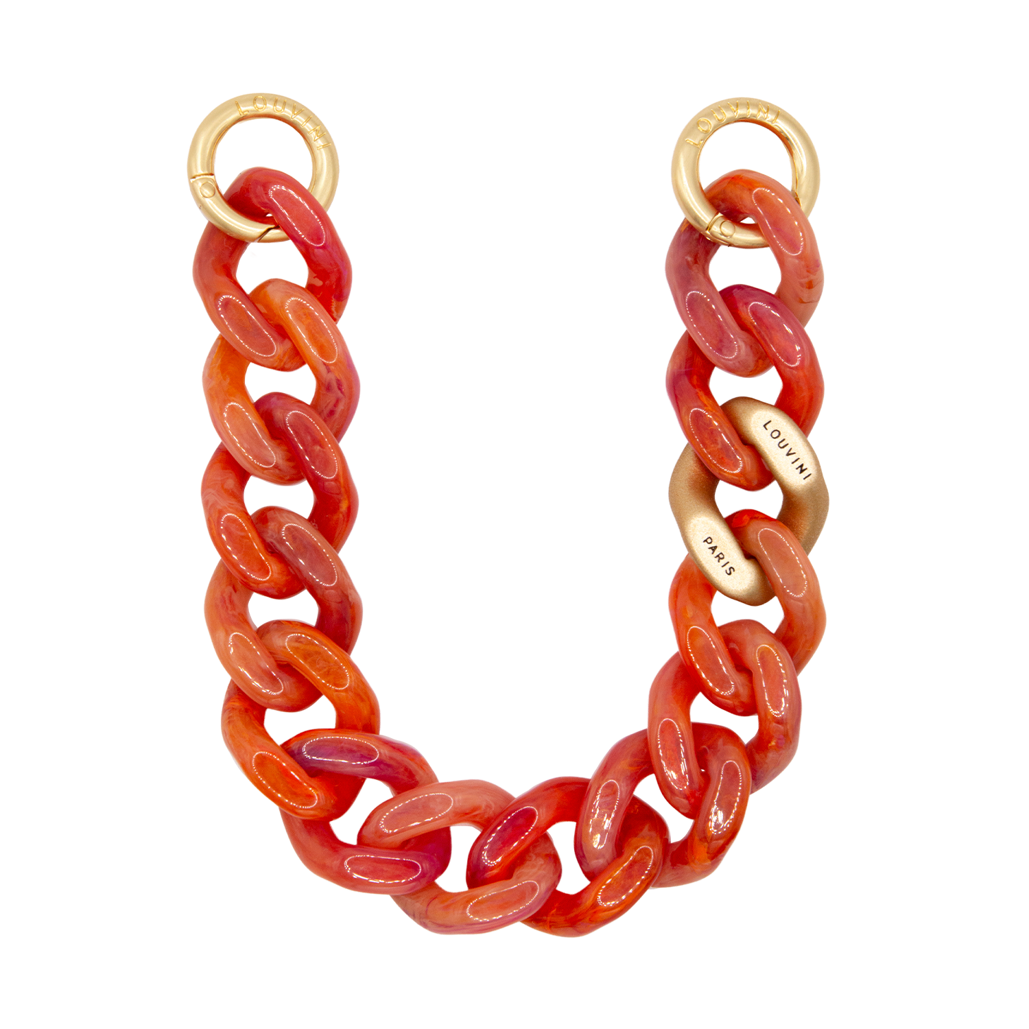 Bracelet de téléphone en résine tropical