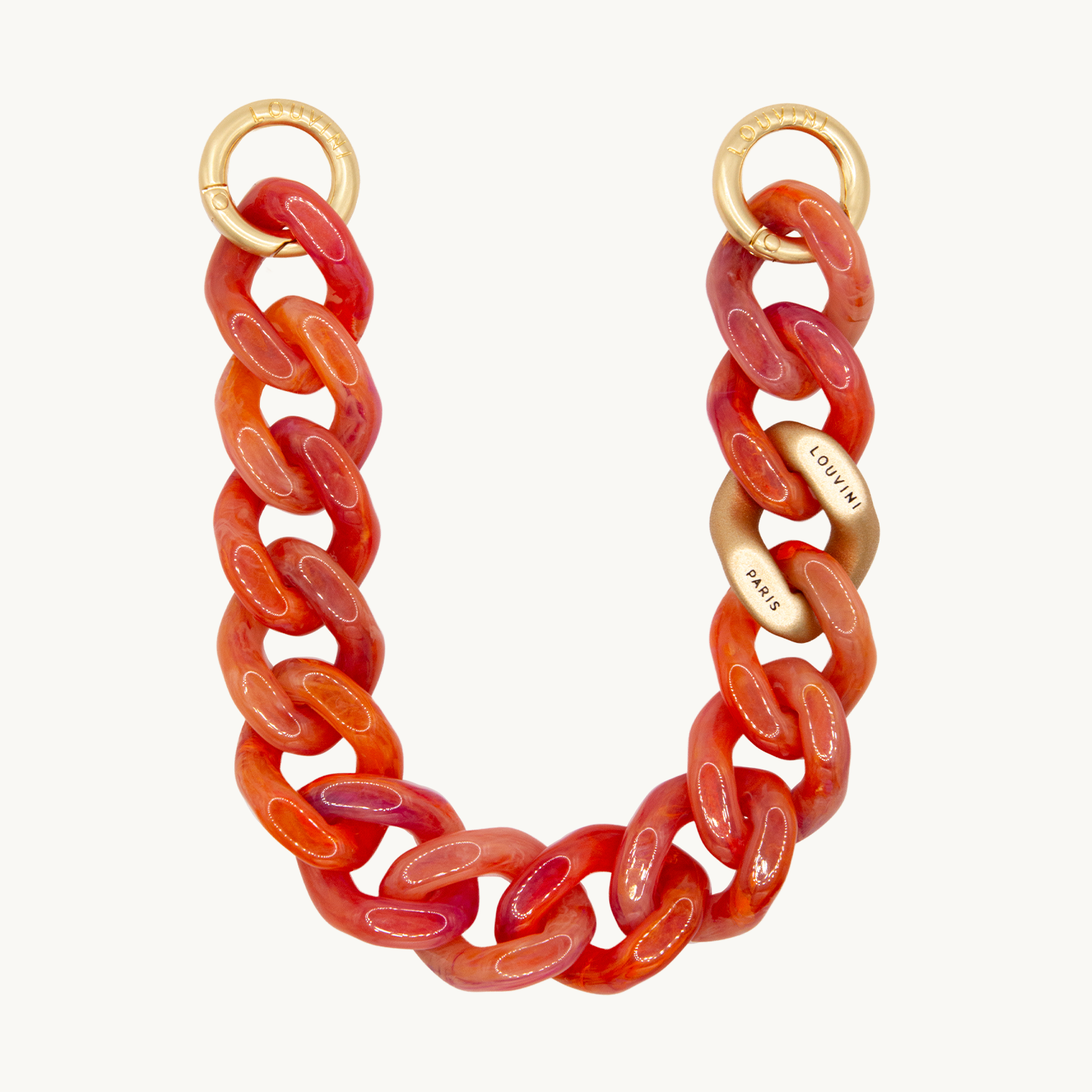 Bracelet de téléphone en résine tropical