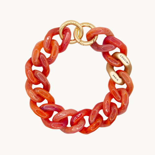 Bracelet de téléphone en résine tropical