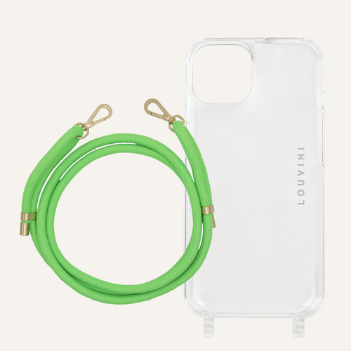 Coque Charlie & Cordon Tessa POP - Vert Fluo