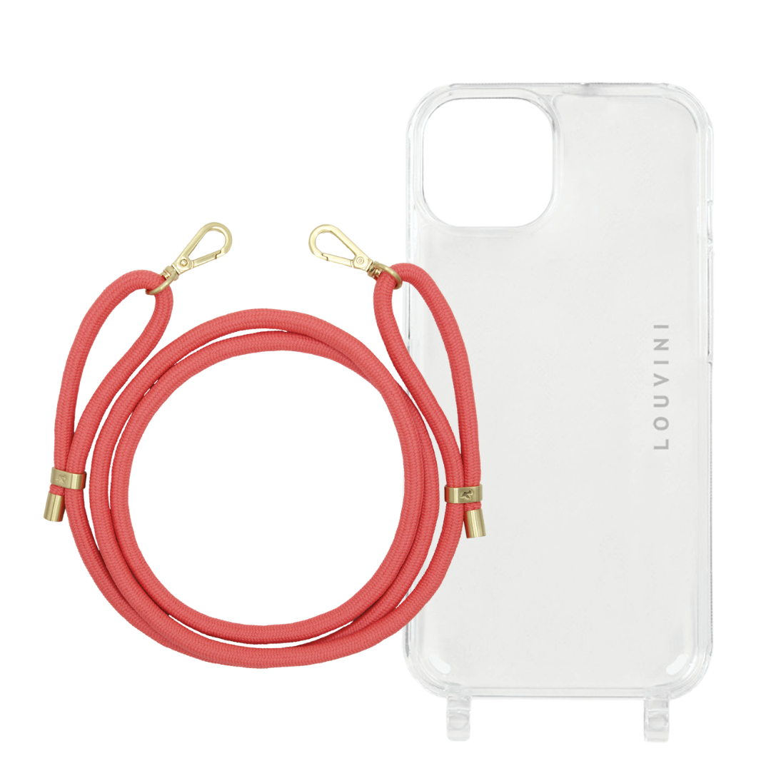 Charlie iPhone Case & Tessa Neon Pink Cord