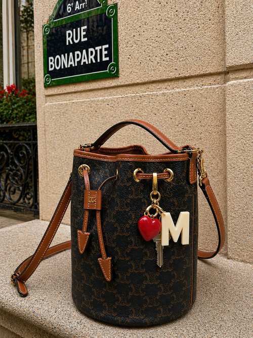 PORTE-CLÉ - Lettre d'Amour M