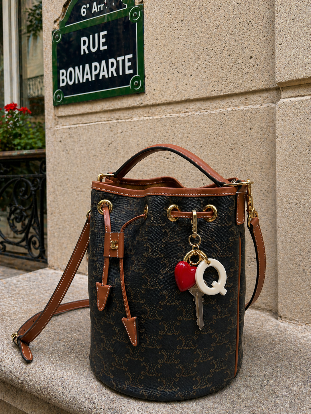PORTE-CLÉ - Lettre d'Amour Q