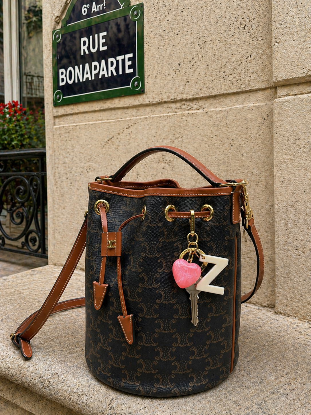 PORTE-CLÉ - Lettre d'Amour Z