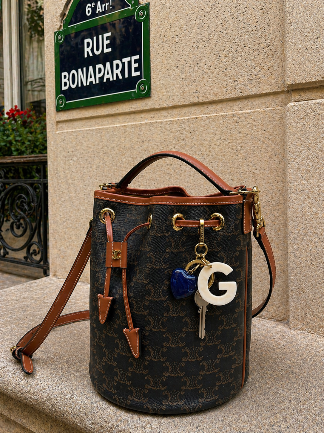 PORTE-CLÉ - Lettre d'Amour G