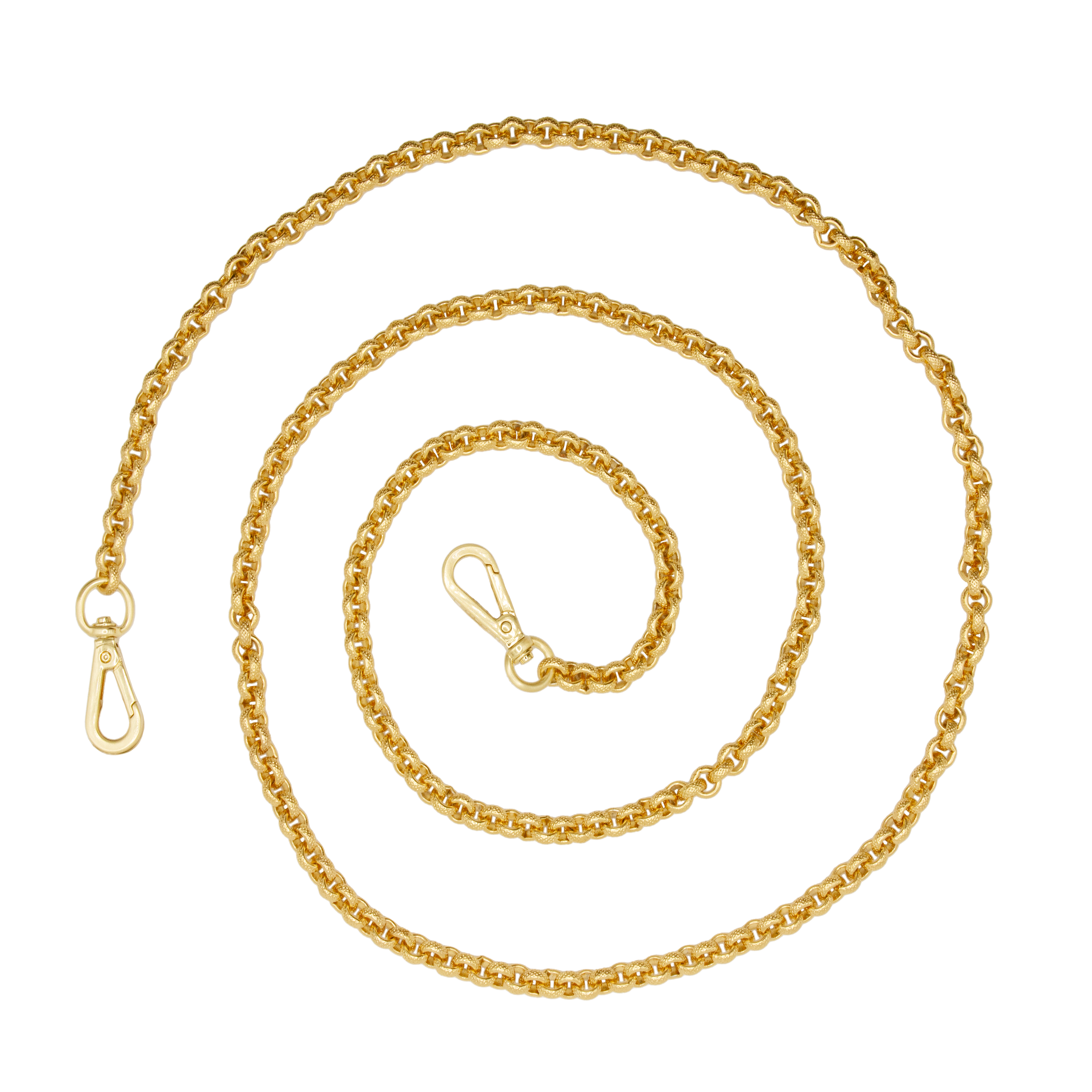 Chaine de telephone a maille dore