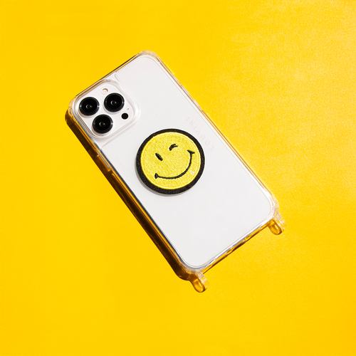 STICKER BRODÉ - SMILEY WINK