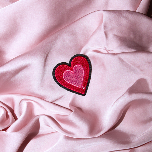 STICKER BRODÉ - COEUR