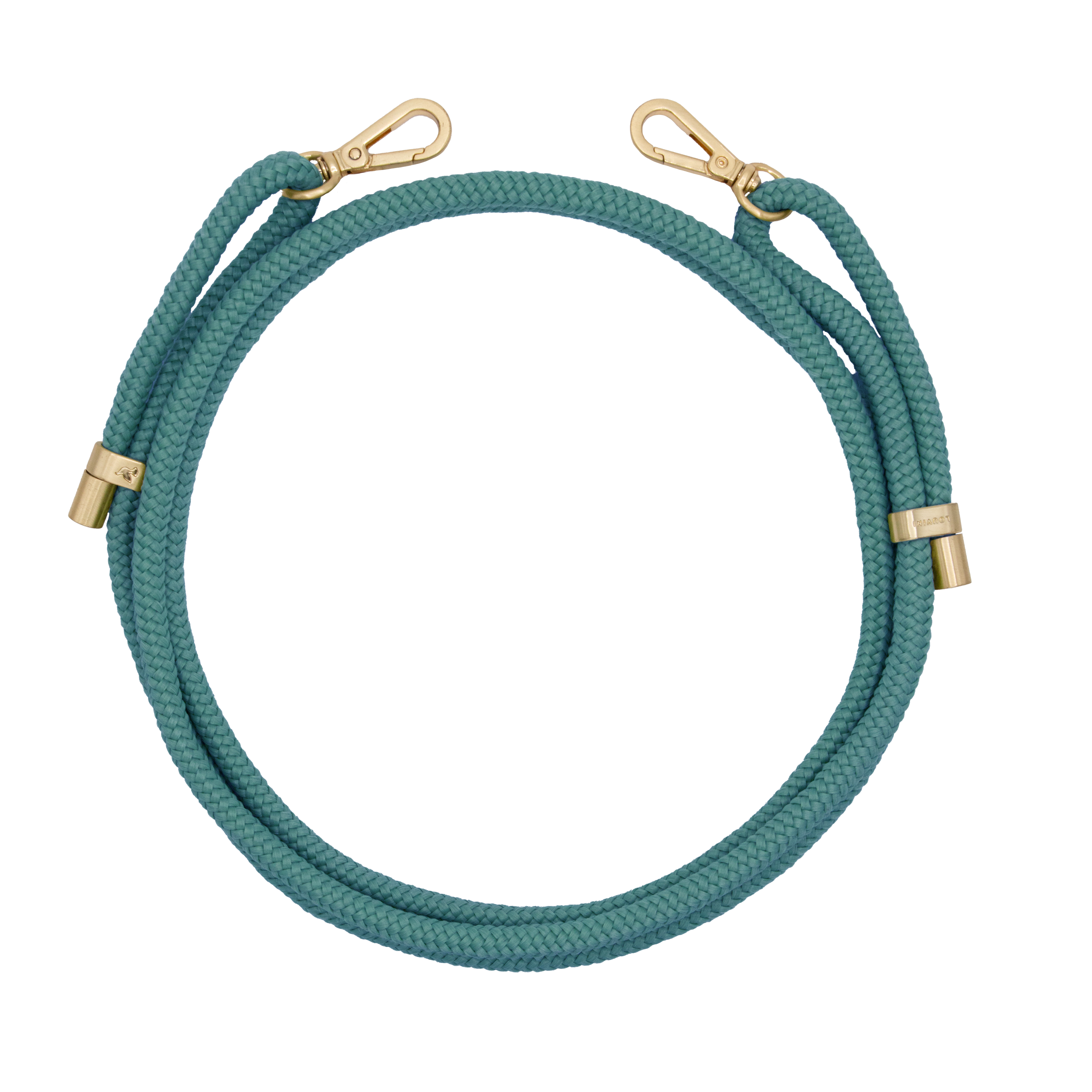 Cordon de telephone ajustable bleu turquoise
