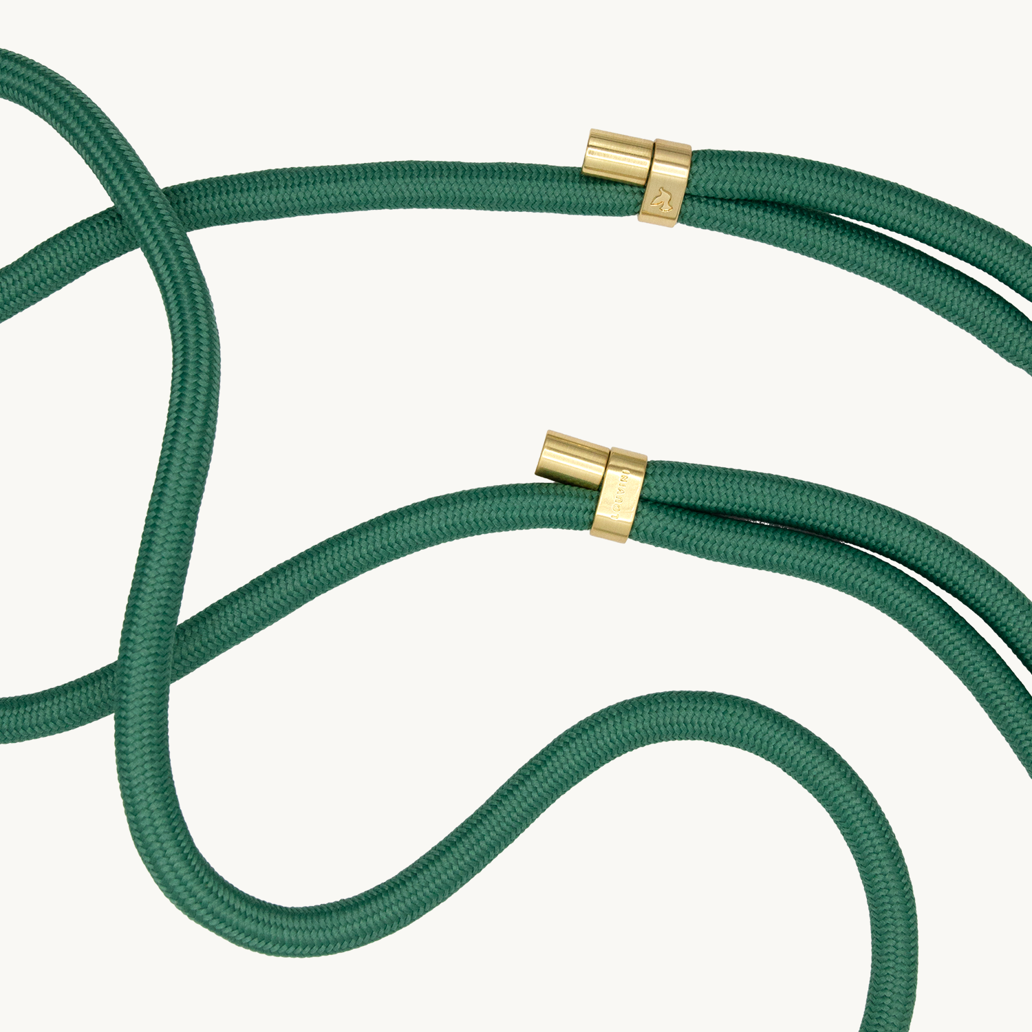 Cordon de telephone ajustable emeraude
