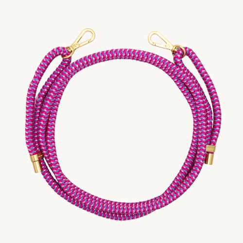 Cordon de telephone ajustable fuchsia violet