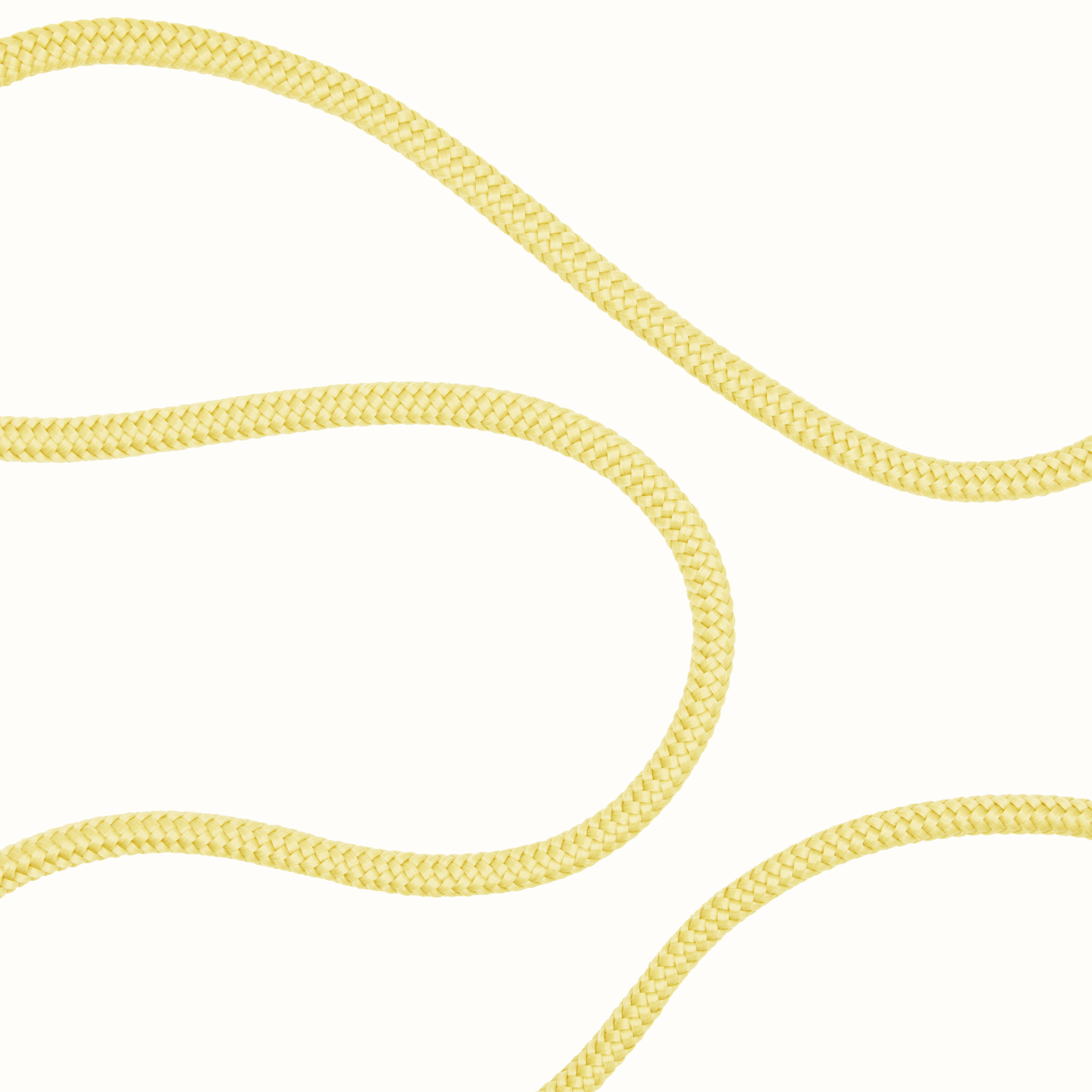 Cordon de telephone ajustable jaune