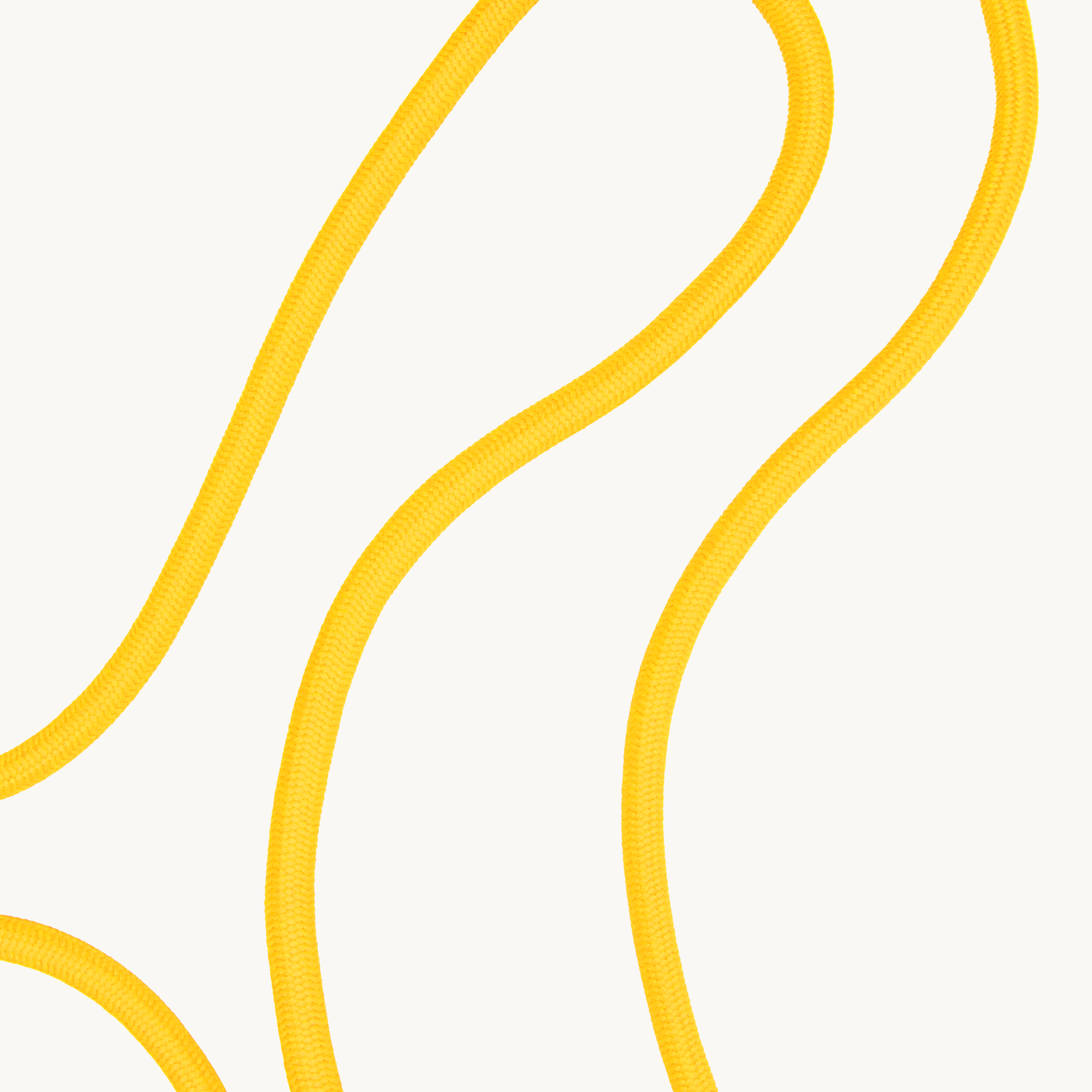 Cordon de telephone ajustable jaune soleil