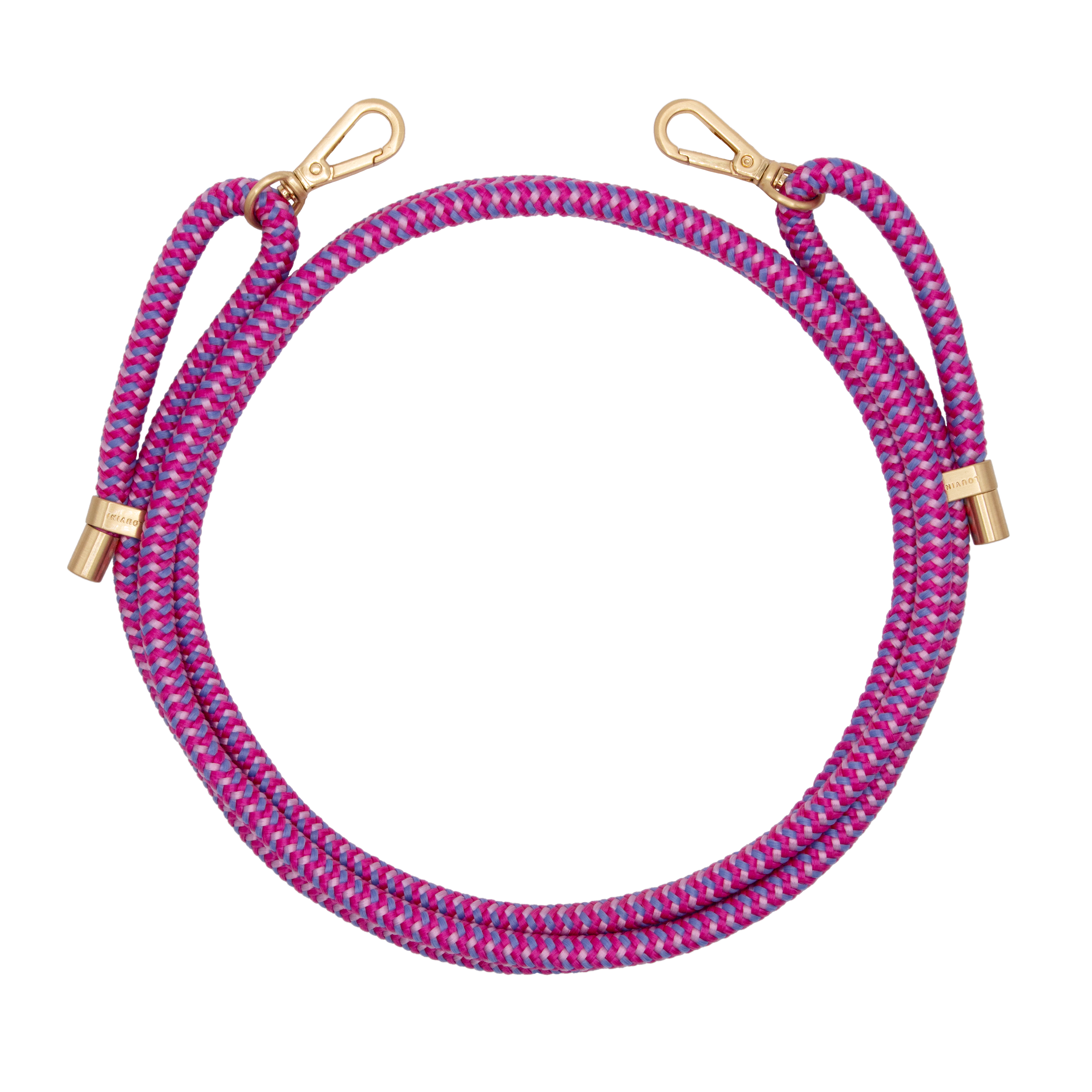 Cordon de telephone ajustable fuchsia violet