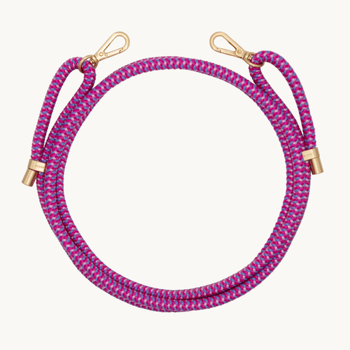 Cordon de telephone ajustable fuchsia violet