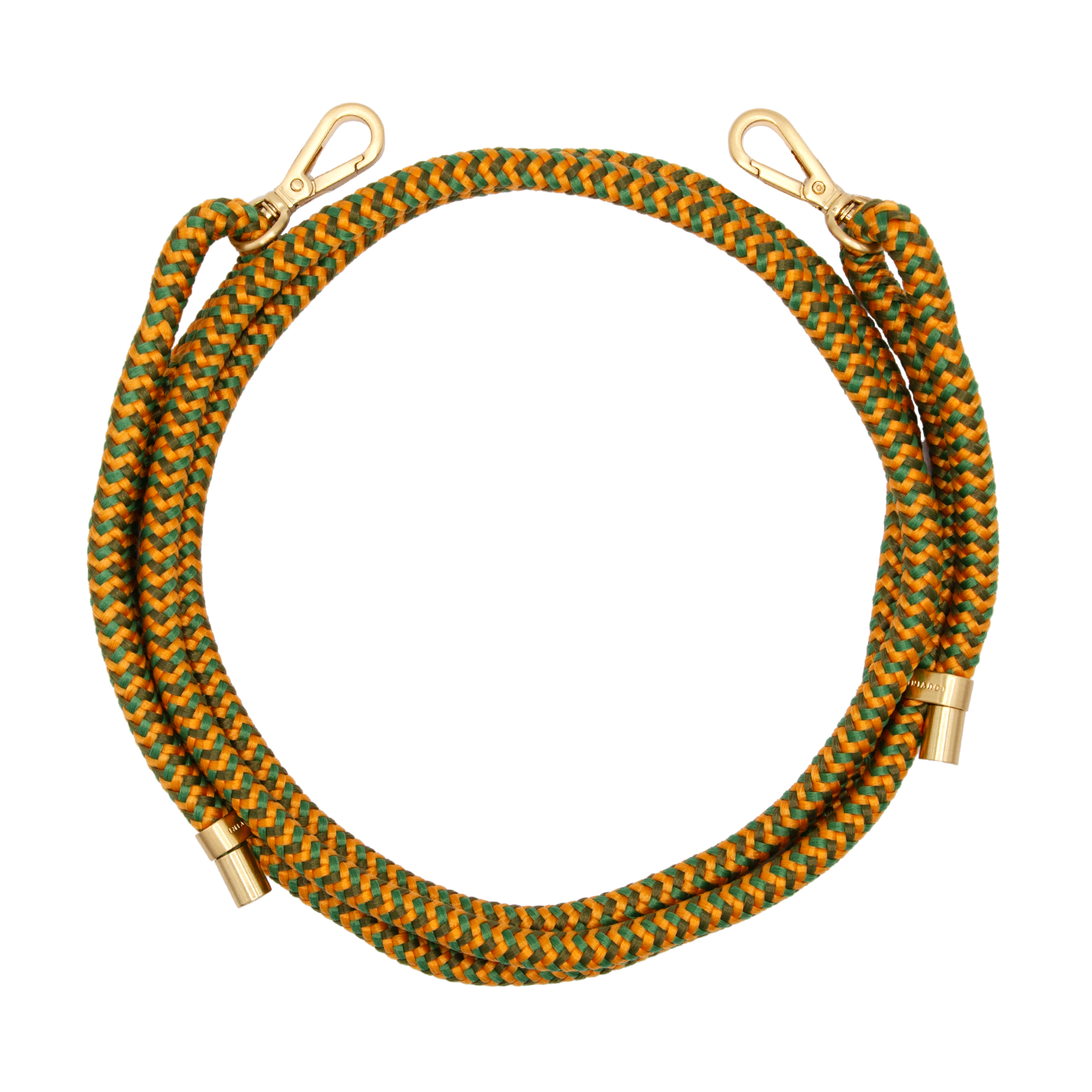 Cordon de telephone ajustable multicolore orange vert