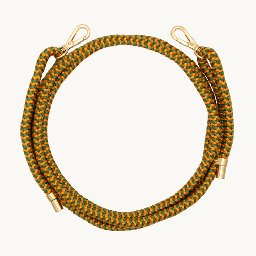 Cordon de telephone ajustable multicolore orange vert