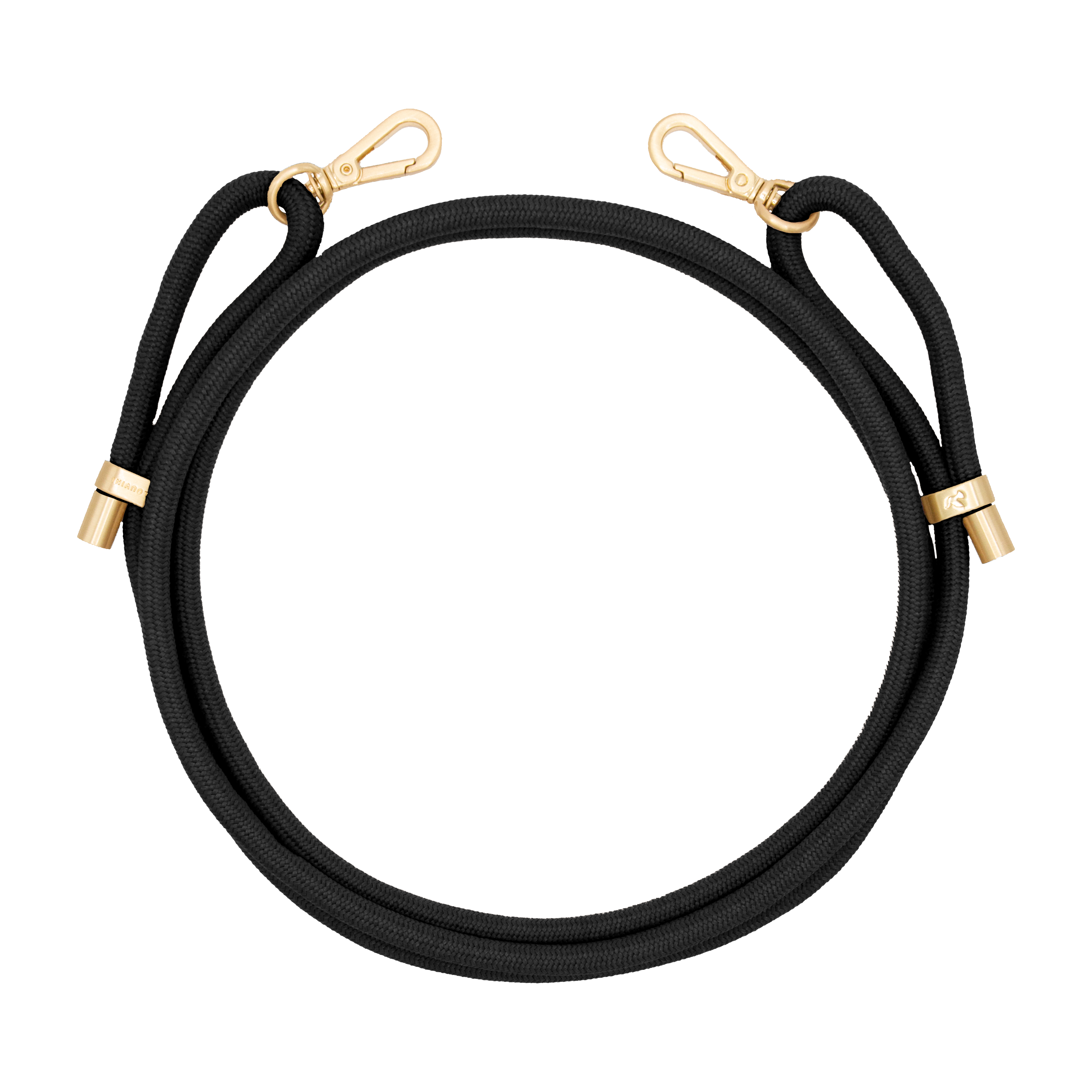 Cordon de telephone ajustable noir