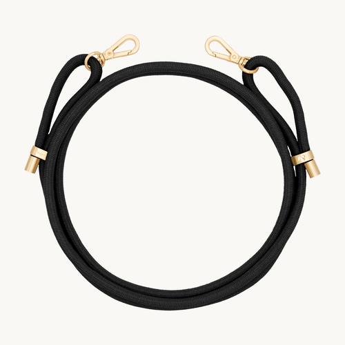 Cordon de telephone ajustable noir