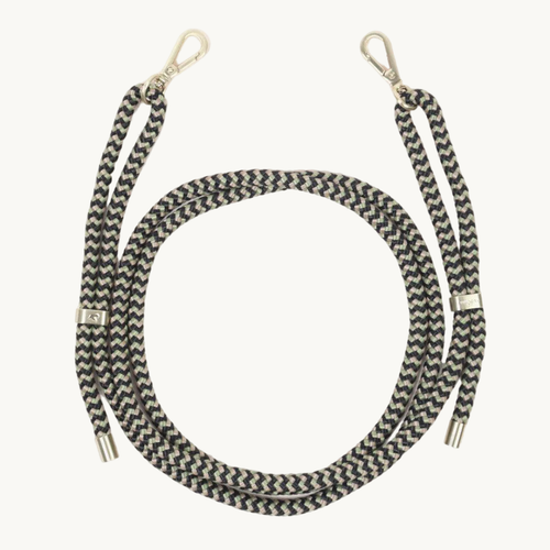 Cordon de telephone ajustable noir vert