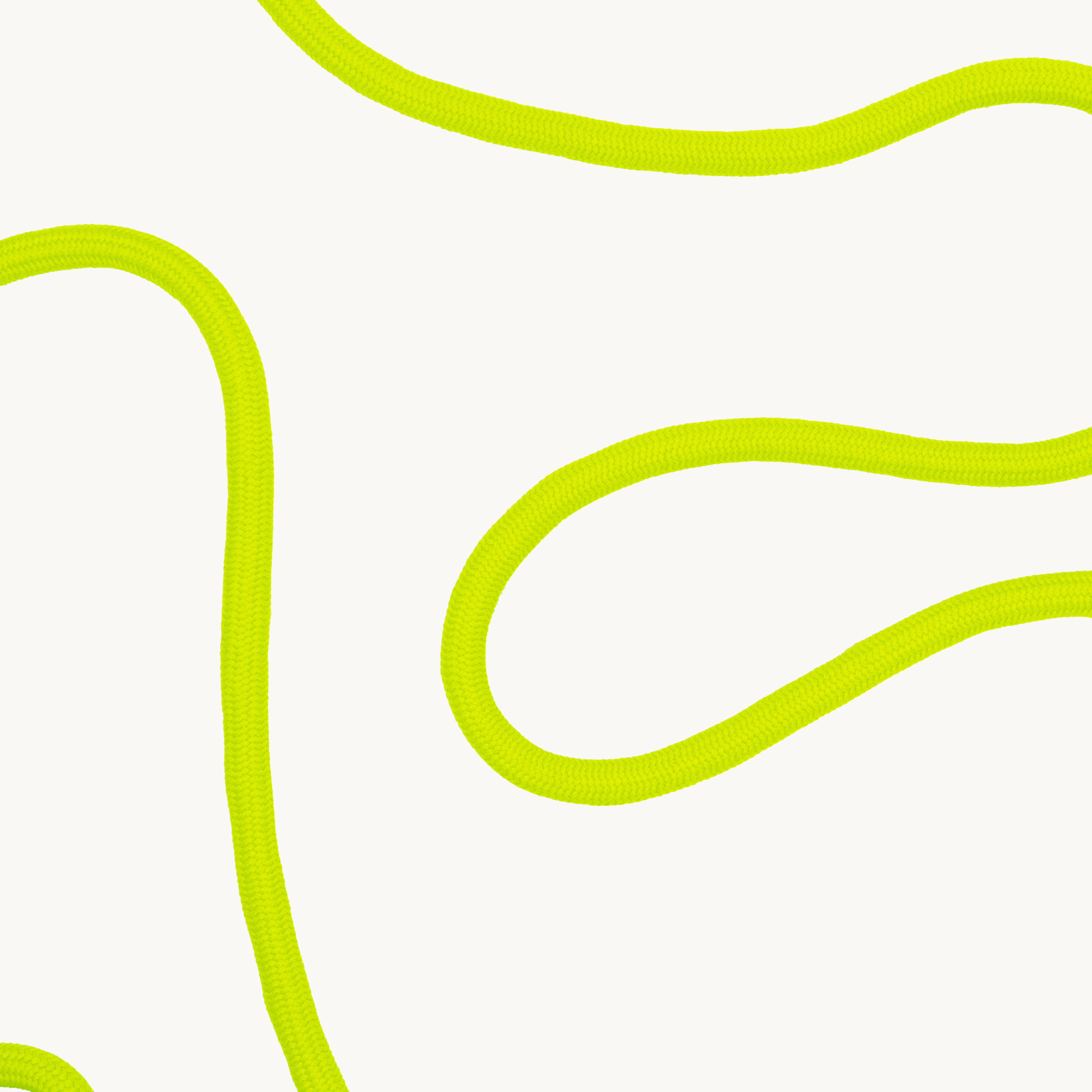 Cordon de telephone ajustable jaune fluo