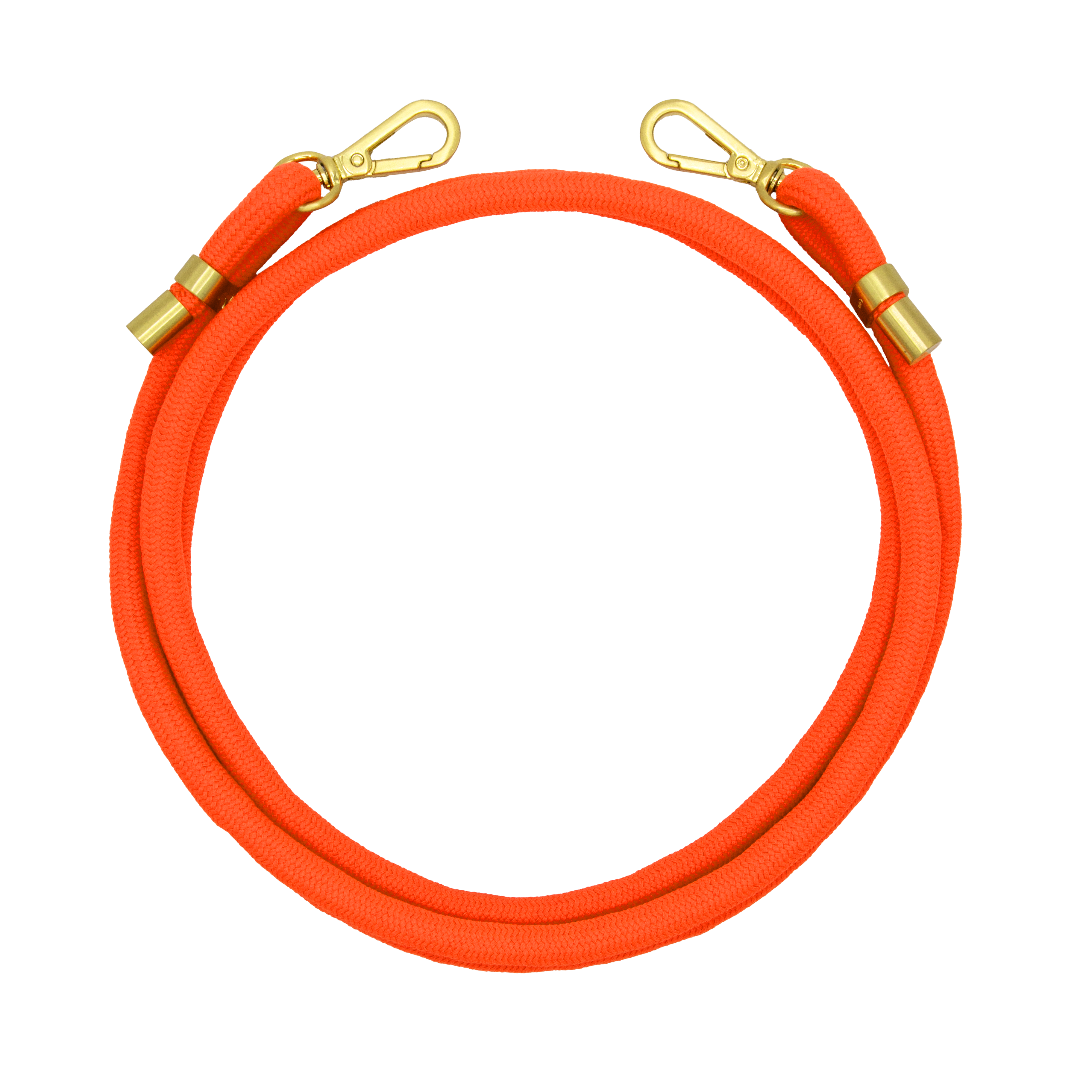 Cordon de telephone ajustable orange fluo