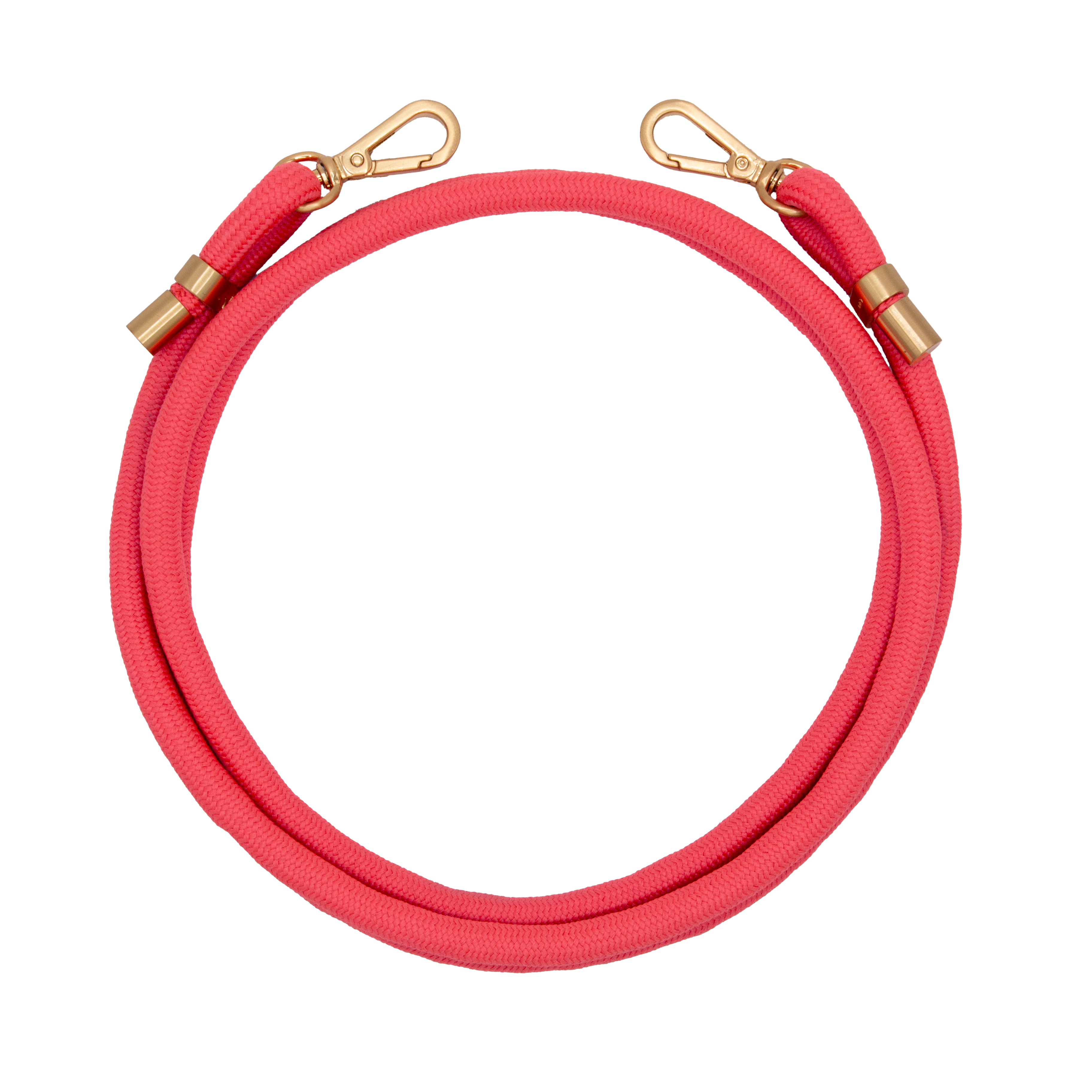 Cordon de telephone ajustable rose fluo