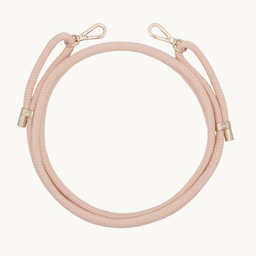 Cordon de telephone ajustable rose poudre