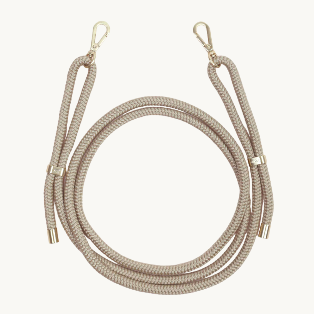 Cordon de telephone ajustable sable