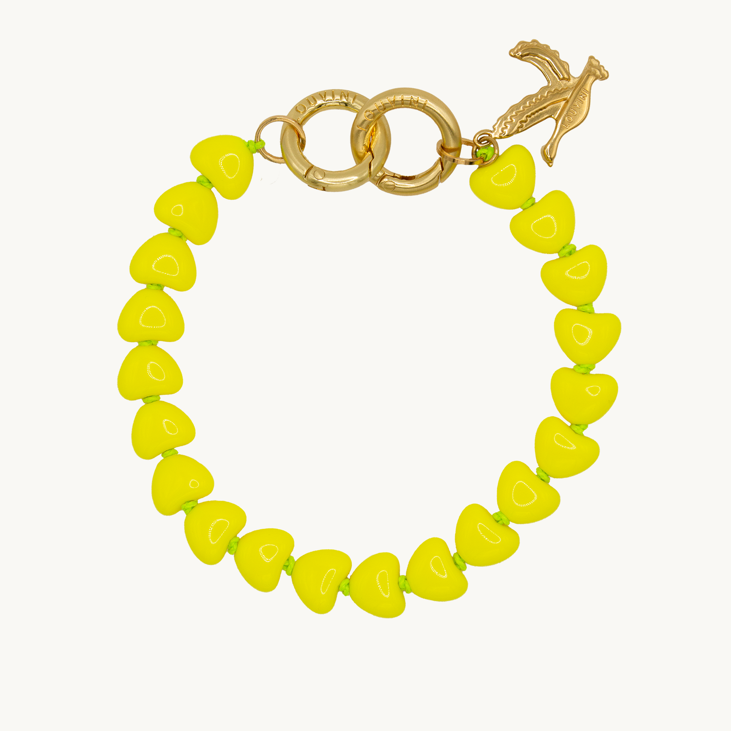 Tiny Cuore Jaune Fluo