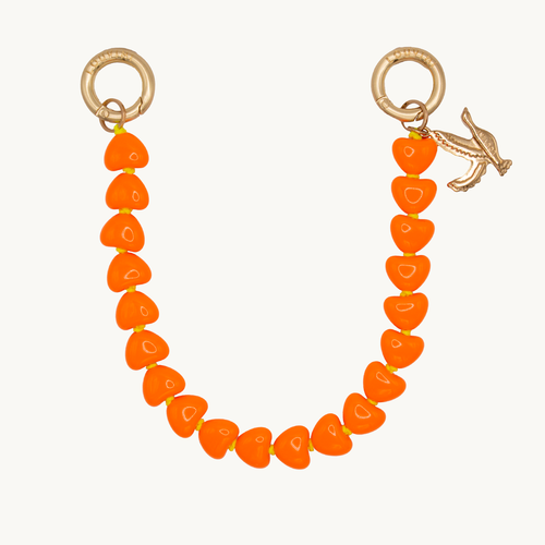 Tiny Cuore Orange Fluo