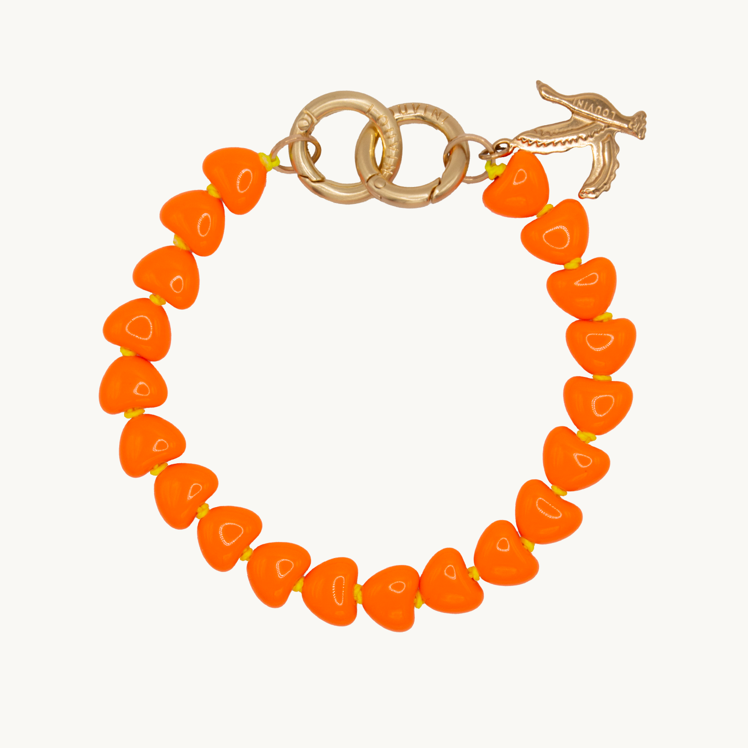 Tiny Cuore Orange Fluo