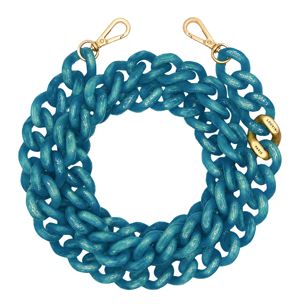 Chaîne ZOE - Bleu Glacé