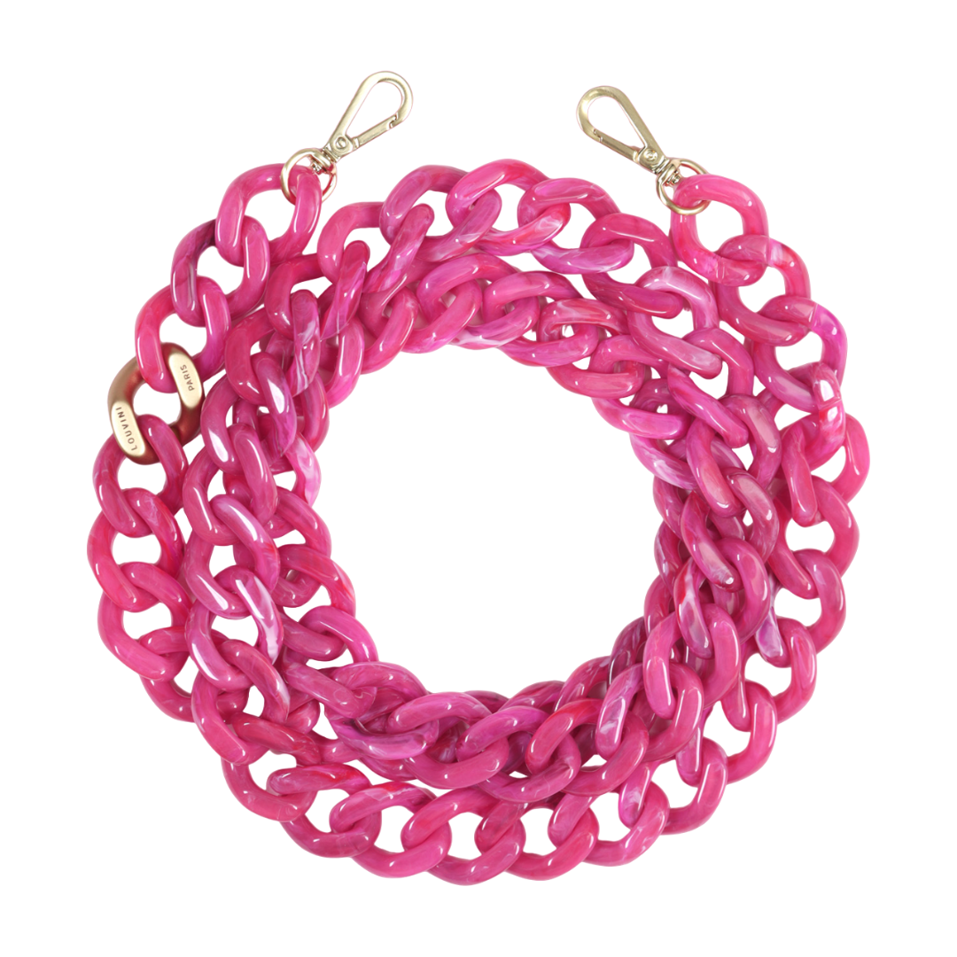 Chaîne de telephone fuchsia