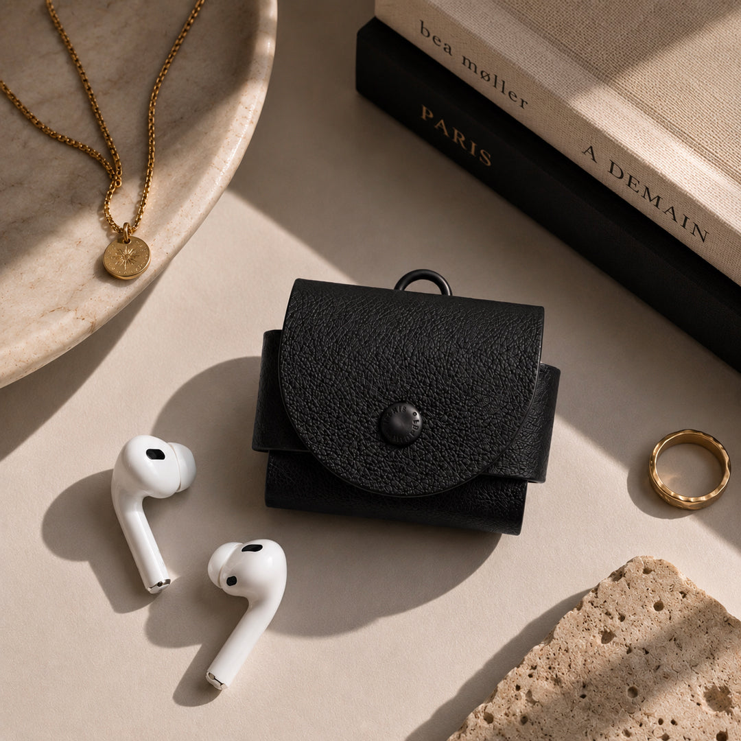 Étui JOE pour AirPods - Noir-Noir