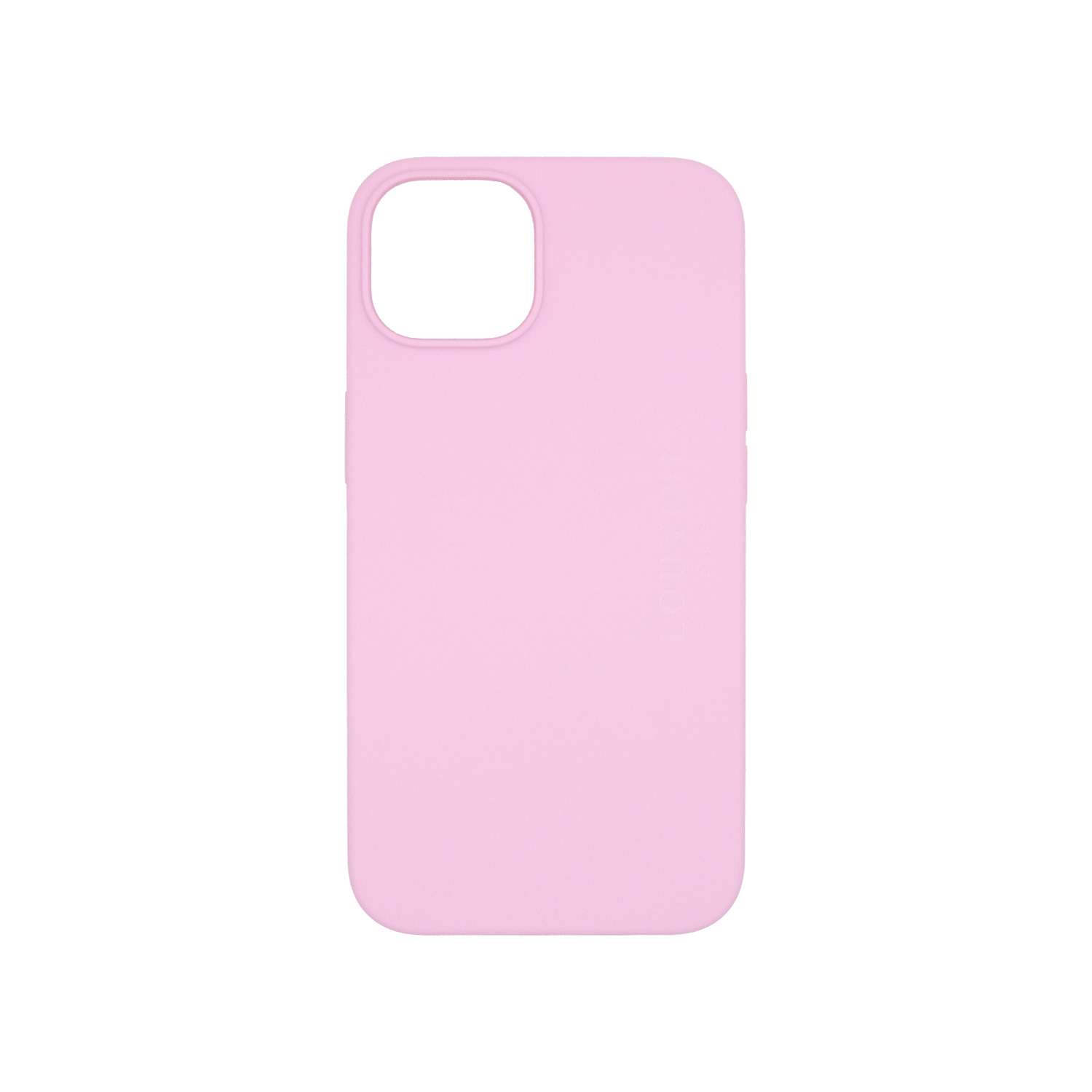 COQUE IPHONE MAGSAFE SILICONE LEO - ROSATO