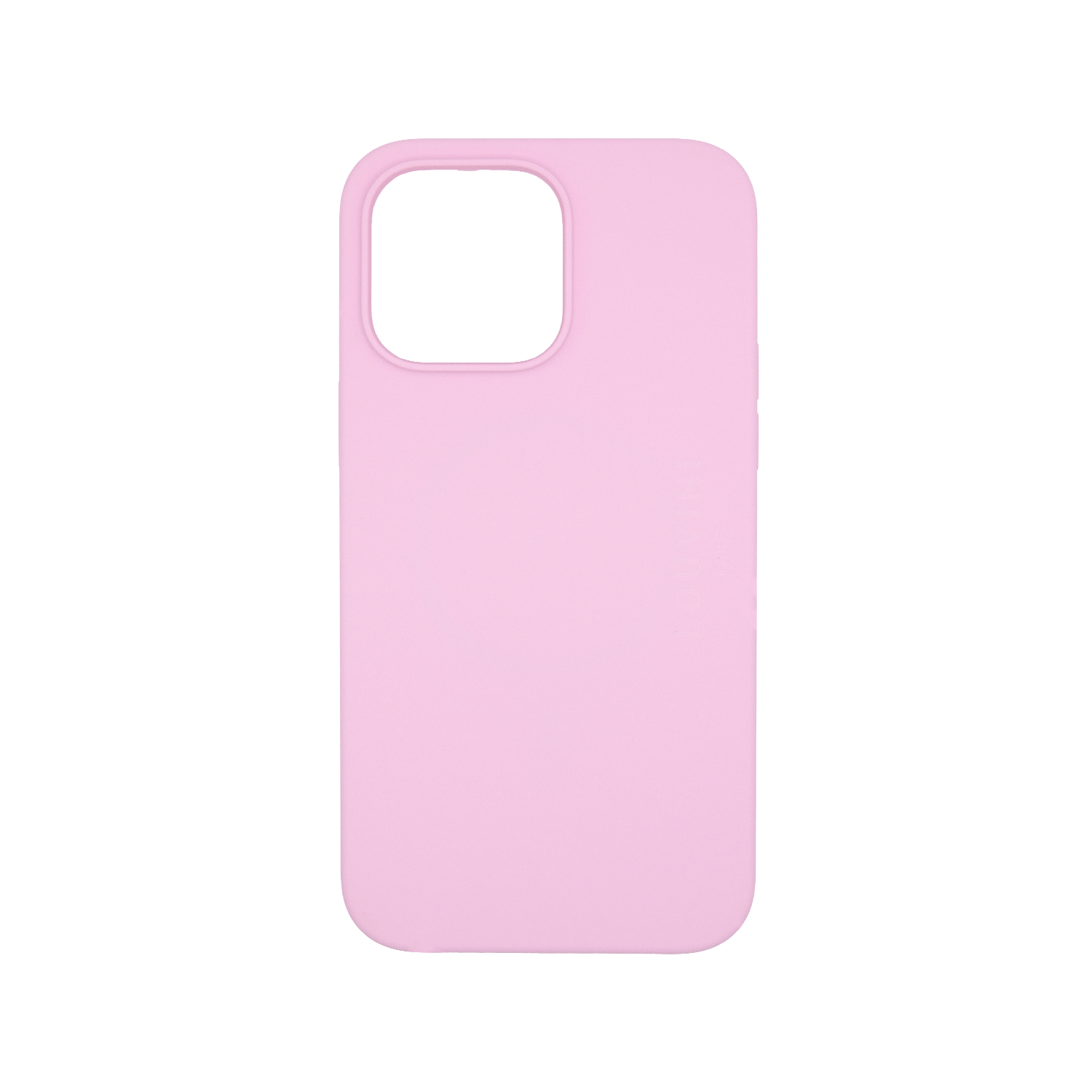 COQUE IPHONE MAGSAFE SILICONE LEO - ROSATO