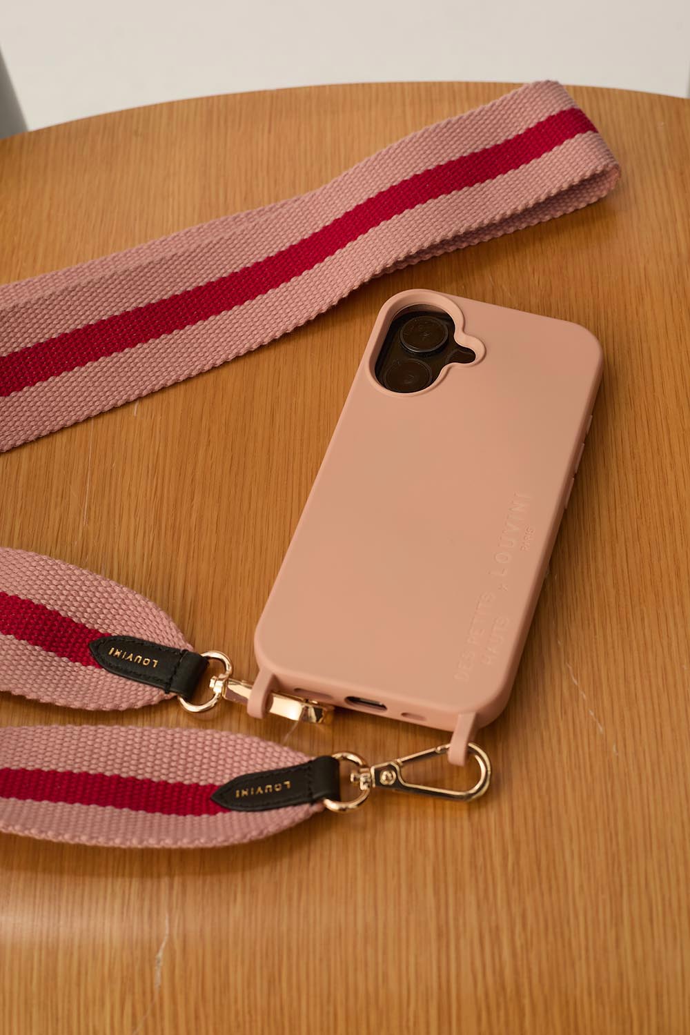 Sangle OLYMPE x Des Petits Hauts - Rose-Rouge