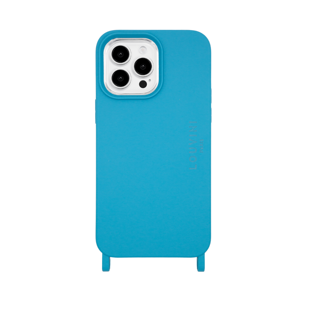 Coque iPhone MagSafe avec anneaux MILO - Bleu