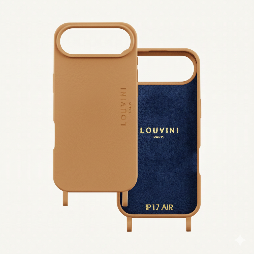 Coque iPhone MagSafe avec anneaux MILO - Cannelle