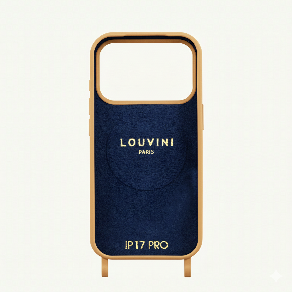 Coque iPhone MagSafe avec anneaux MILO - Cannelle