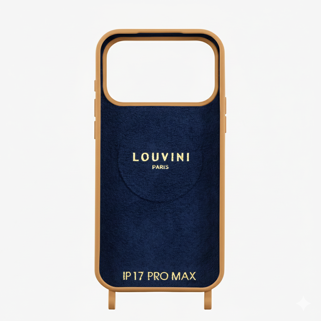 Coque iPhone MagSafe avec anneaux MILO - Cannelle